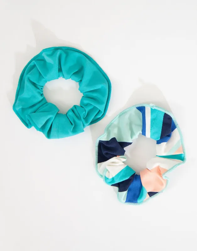 Surf Scrunchie: Kaleidoscope-Ceramic - FINAL SALE sold by Carve Designs