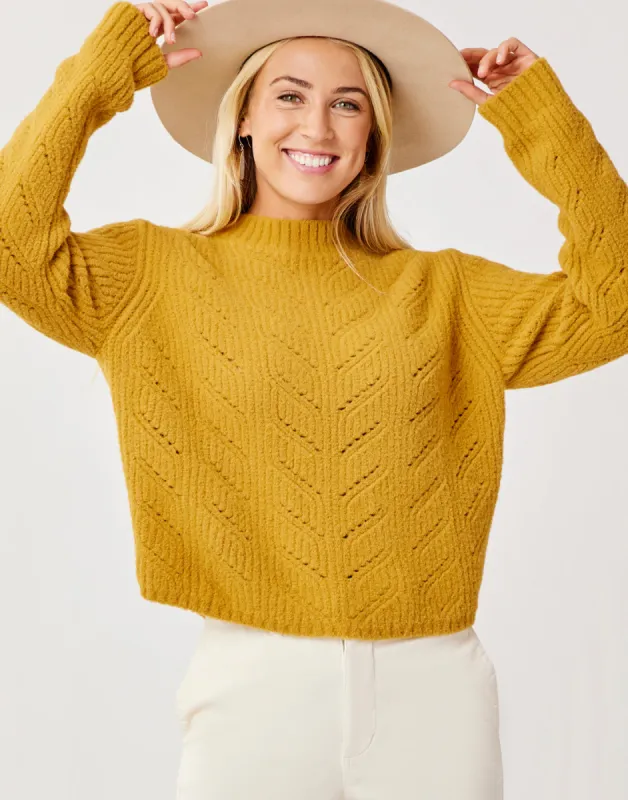 Monroe Sweater: Wood sold by Carve Designs