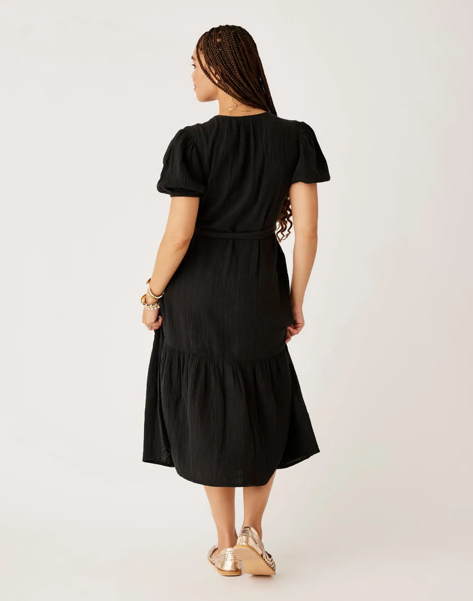 Memphis Gauze Dress: Black sold by Carve Designs product image thumbnail 5