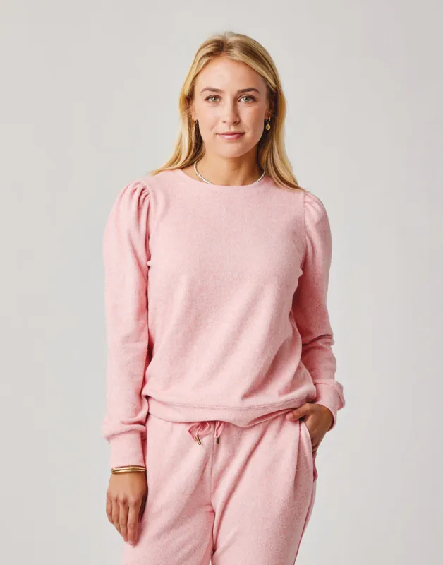 Naomi Sweatshirt: Grapefruit Heather sold by Carve Designs