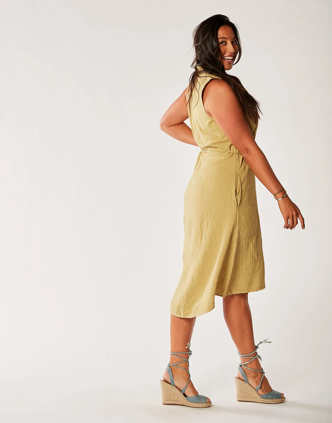 Del Mar Dress: Cumin - FINAL SALE sold by Carve Designs product image thumbnail 2