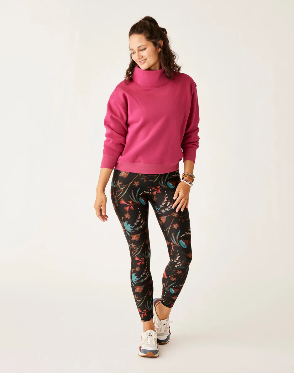 Lennox Fleece Top: Raspberry sold by Carve Designs product image thumbnail 4