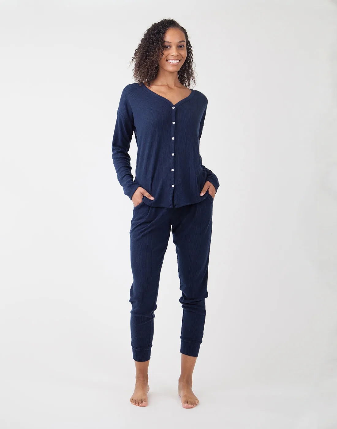 Garner Top : Navy Heather - FINAL SALE sold by Carve Designs product image thumbnail 2
