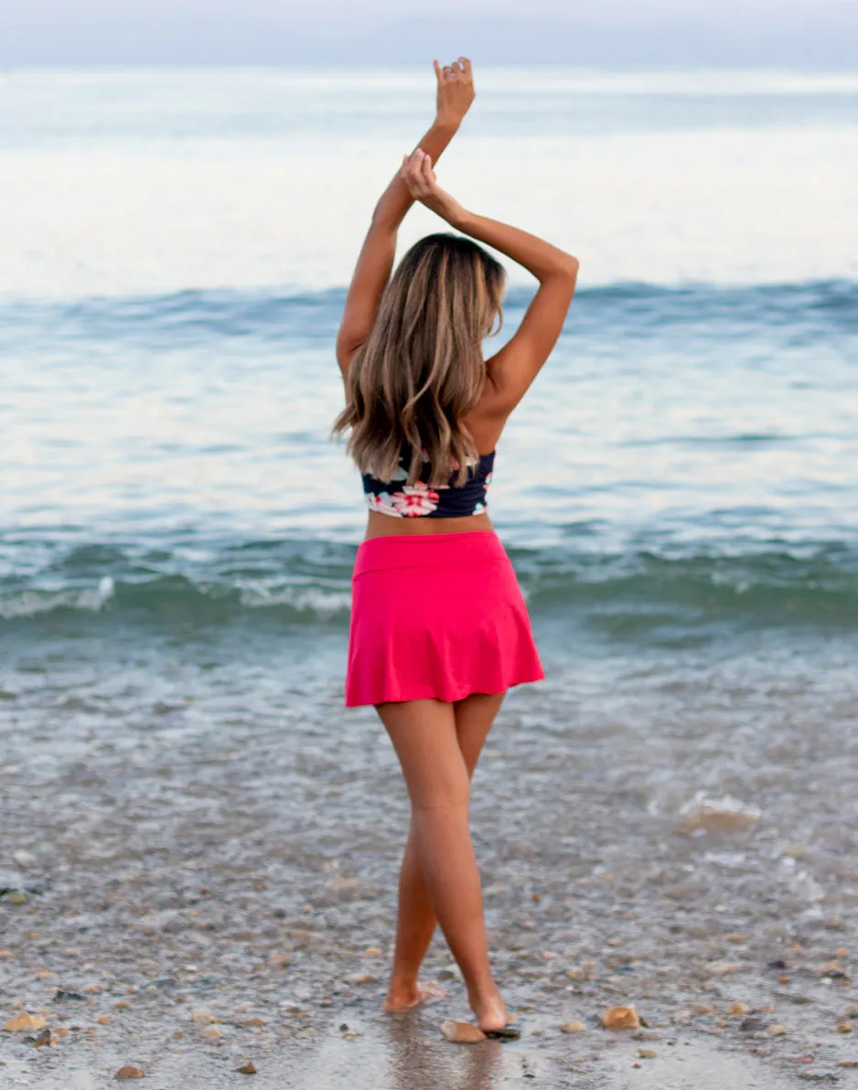 Malia Swim Skirt: Berry sold by Carve Designs product image thumbnail 2