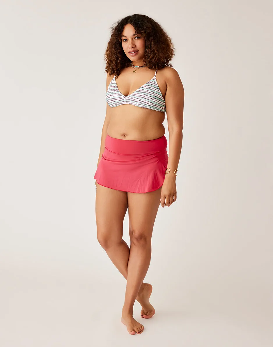 Malia Swim Skirt: Berry sold by Carve Designs product image thumbnail 3