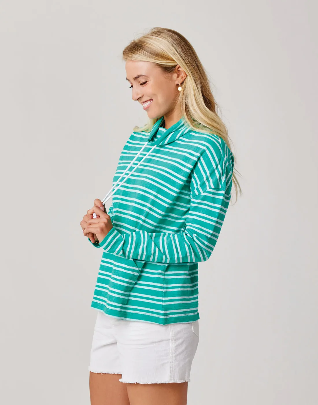 Bodie Funnel Neck: Fern Breton sold by Carve Designs product image thumbnail 2