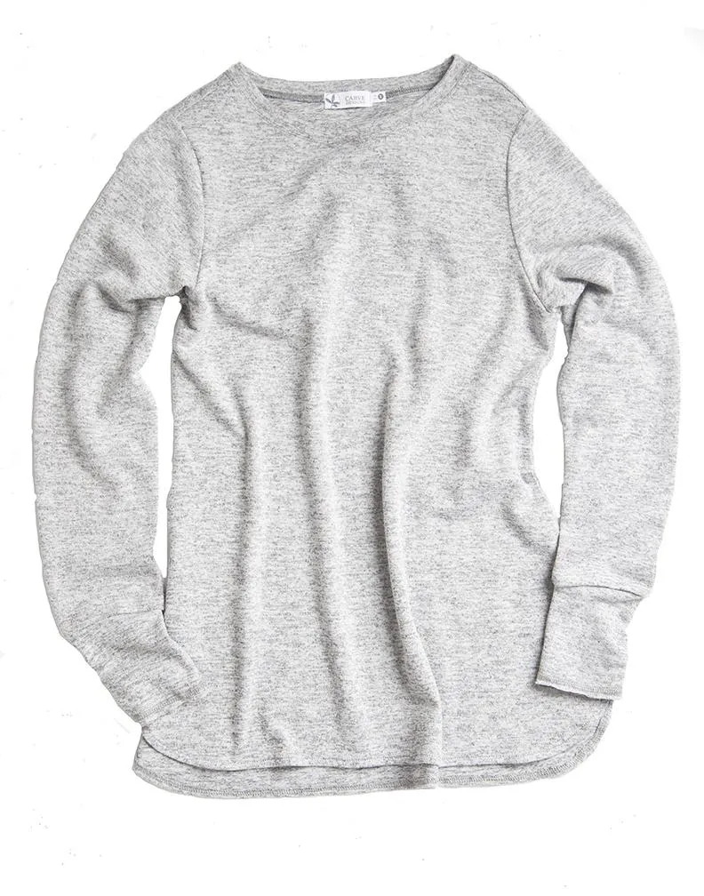 Chelsea Top : Fog sold by Carve Designs product image thumbnail 3