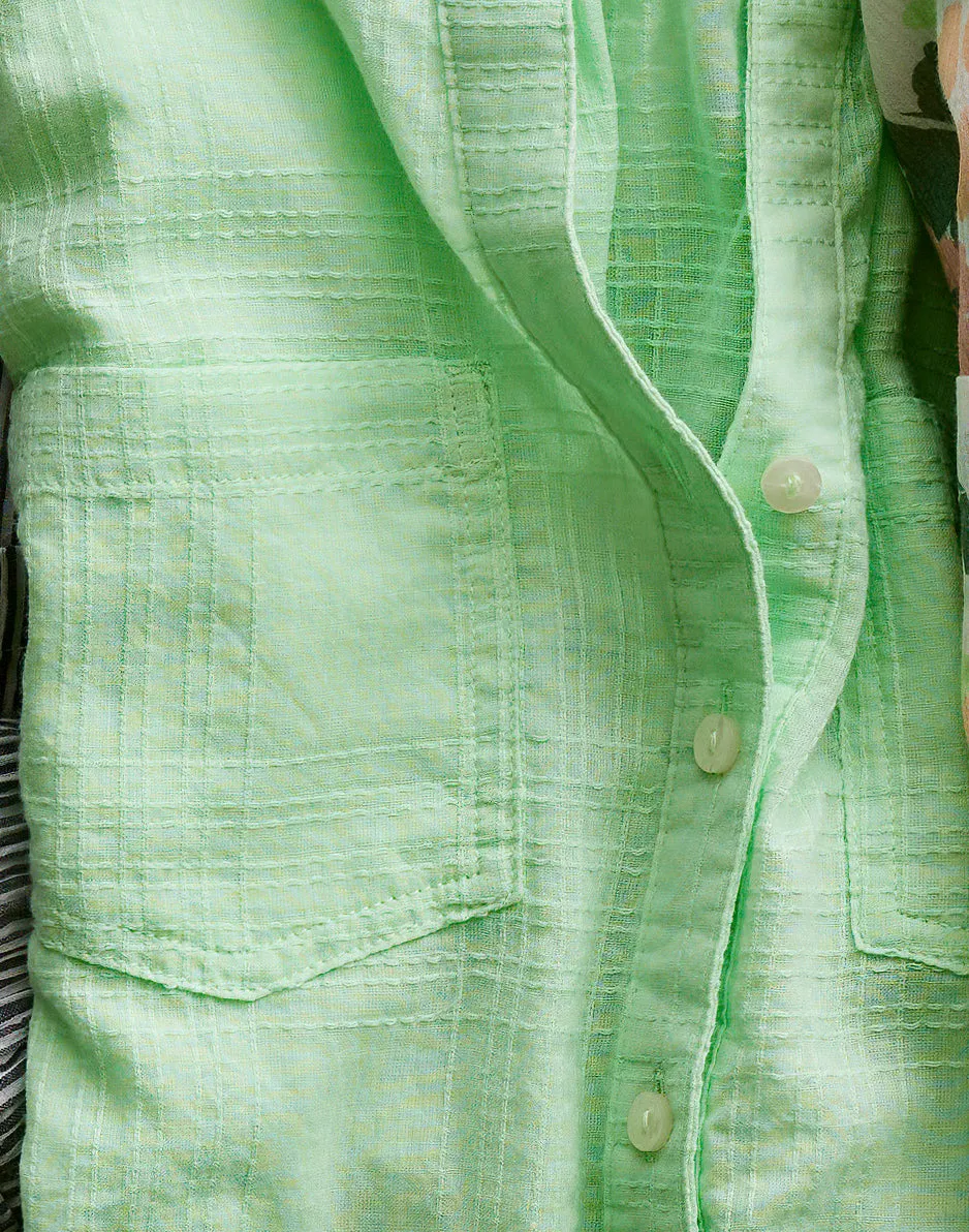 Dylan Textured Tunic: Lime sold by Carve Designs product image thumbnail 4
