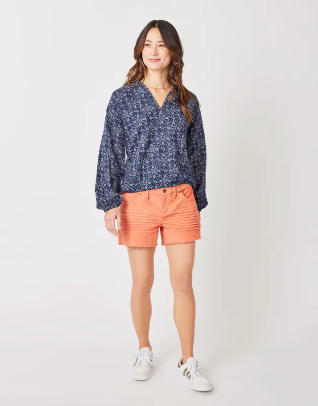 Oahu 4" Short: Terracotta sold by Carve Designs