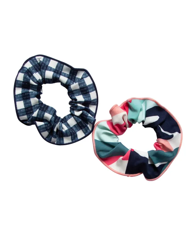 Surf Scrunchie: Sonja-Gingham - FINAL SALE sold by Carve Designs