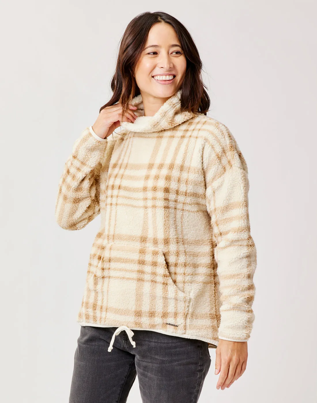 Roley Cowl: Birch Plaid sold by Carve Designs product image thumbnail 2