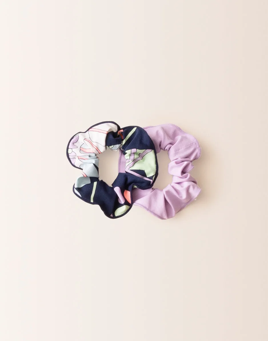 Surf Scrunchie: Brigitte/Lilac sold by Carve Designs