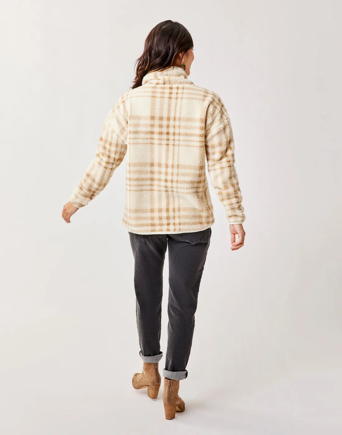 Roley Cowl: Birch Plaid sold by Carve Designs product image thumbnail 4