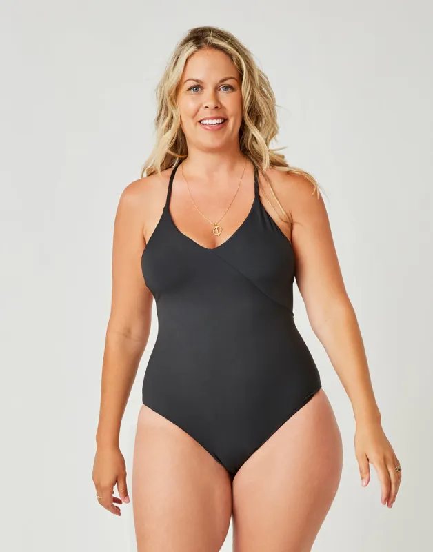 Hayes One Piece: Black sold by Carve Designs