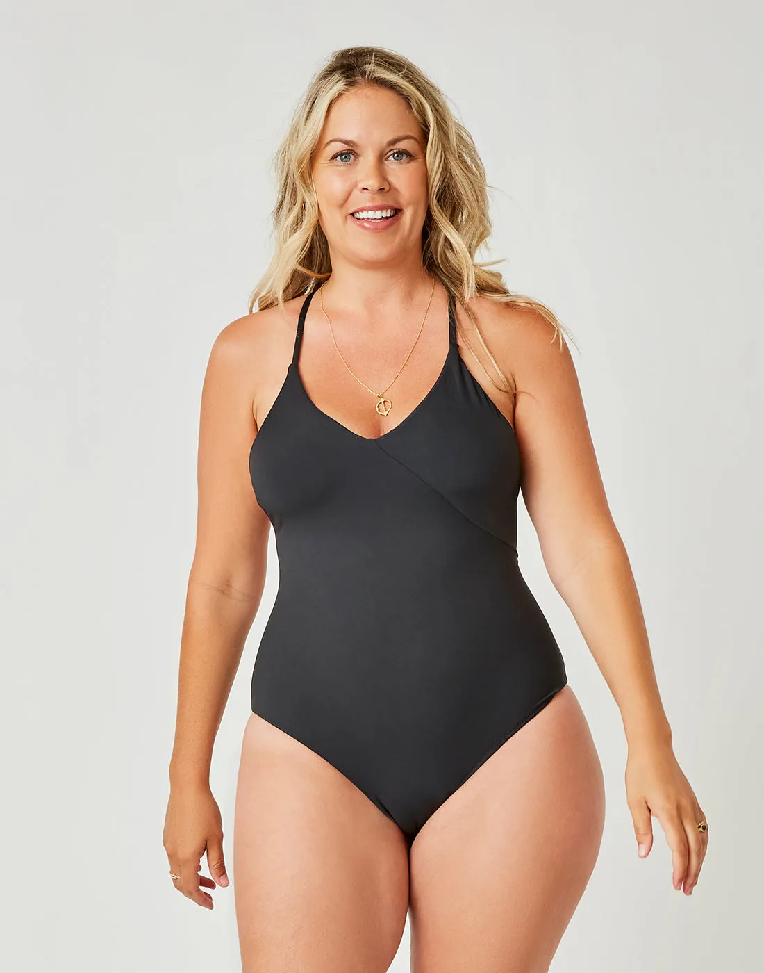 Hayes One Piece: Black sold by Carve Designs