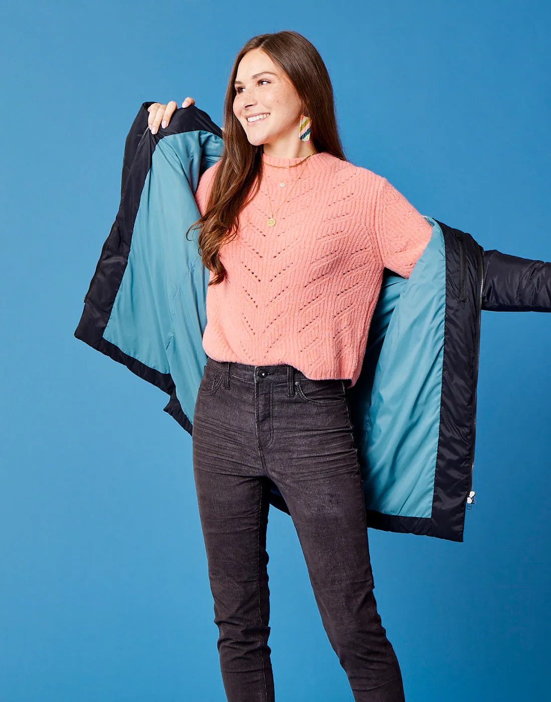 Davos Down Jacket: Black - FINAL SALE sold by Carve Designs product image thumbnail 2