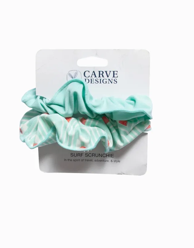 Surf Scrunchie: Cinema-Sea Glass - FINAL SALE sold by Carve Designs