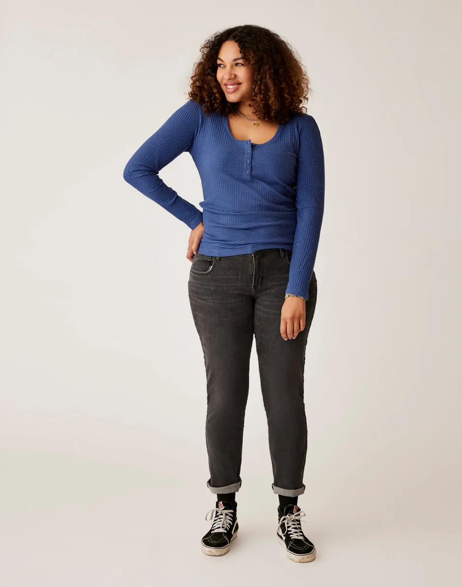 Emma Top: Navy Stripe sold by Carve Designs product image thumbnail 2