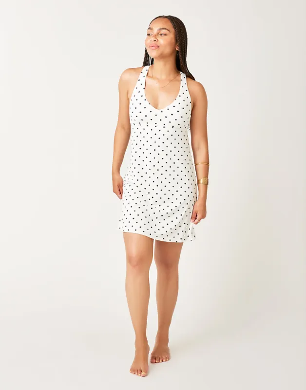 La Jolla Dress: Cloud Polka Dot - FINAL SALE sold by Carve Designs