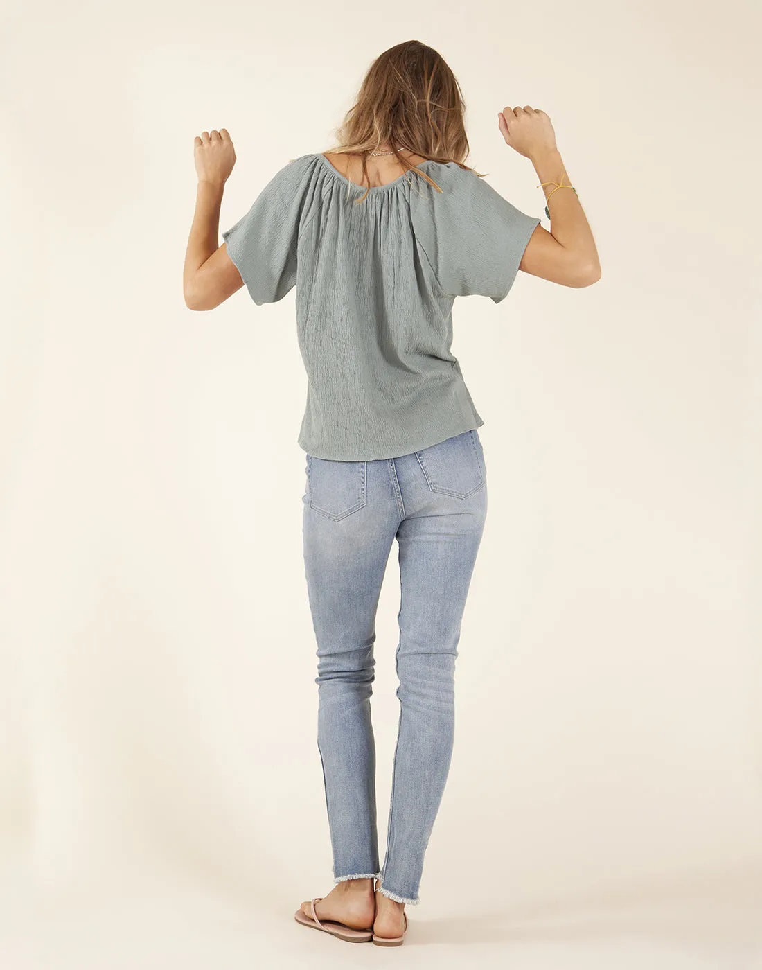 Sol Top: Thyme - FINAL SALE sold by Carve Designs product image thumbnail 3