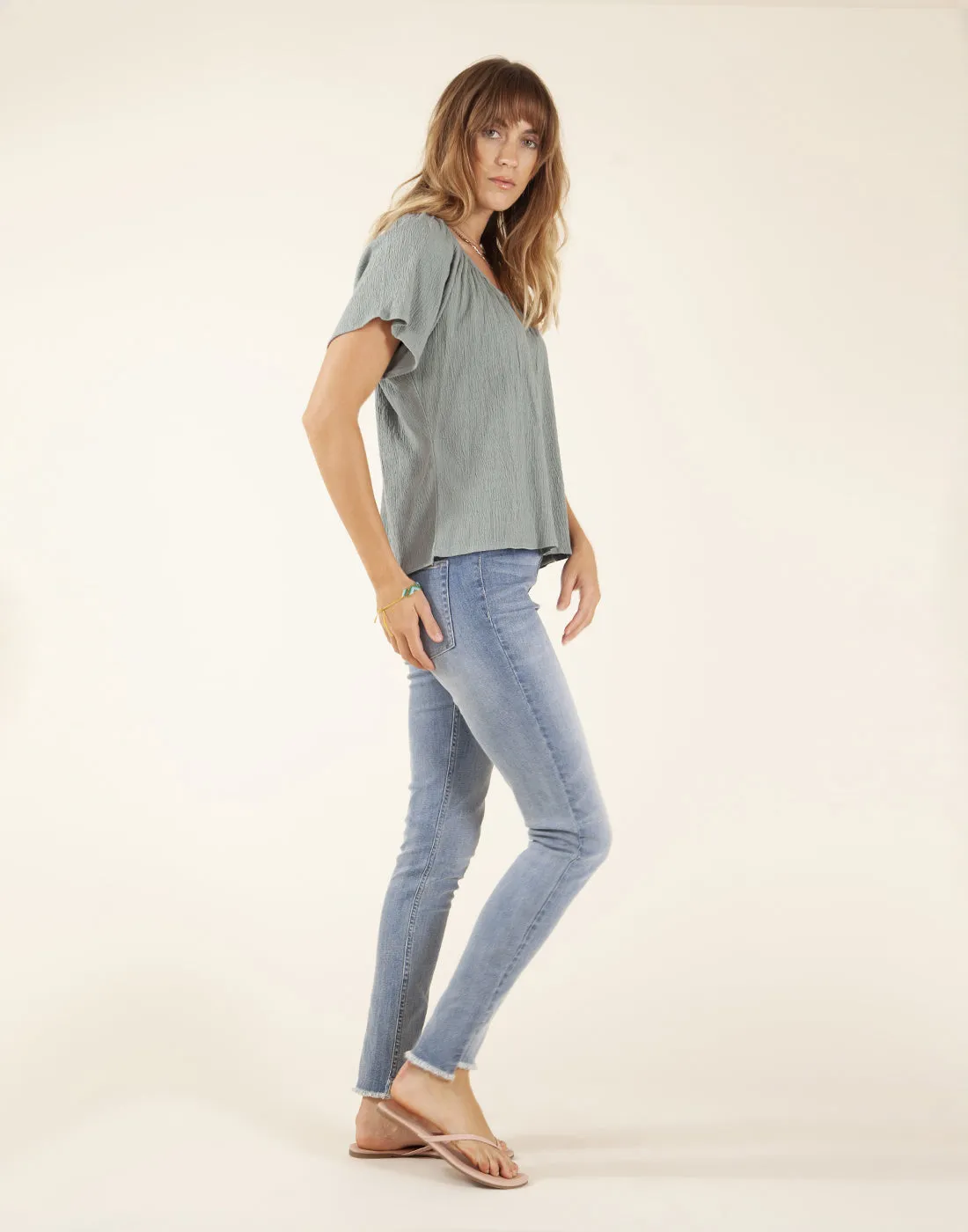 Sol Top: Thyme - FINAL SALE sold by Carve Designs product image thumbnail 2