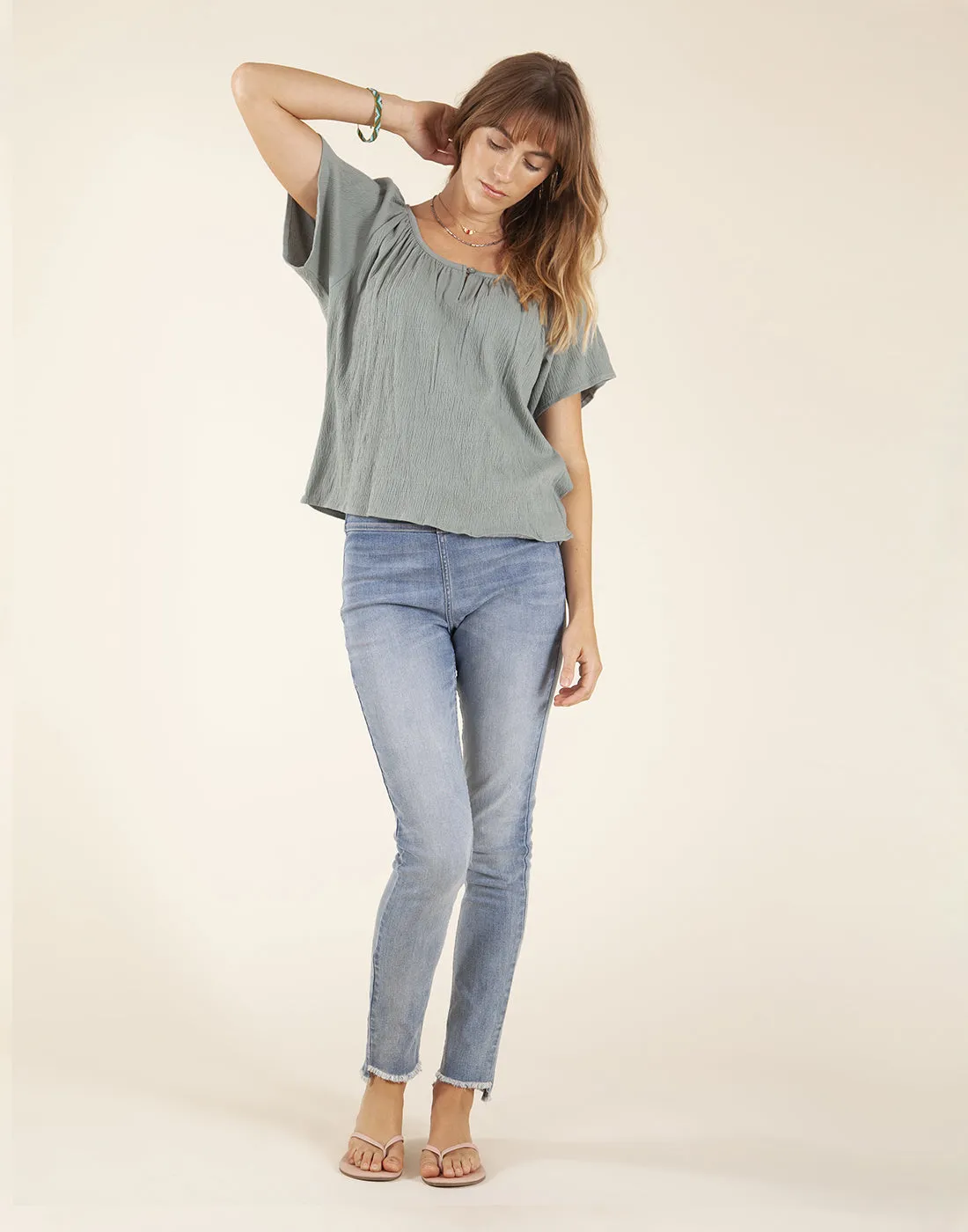 Sol Top: Thyme - FINAL SALE sold by Carve Designs