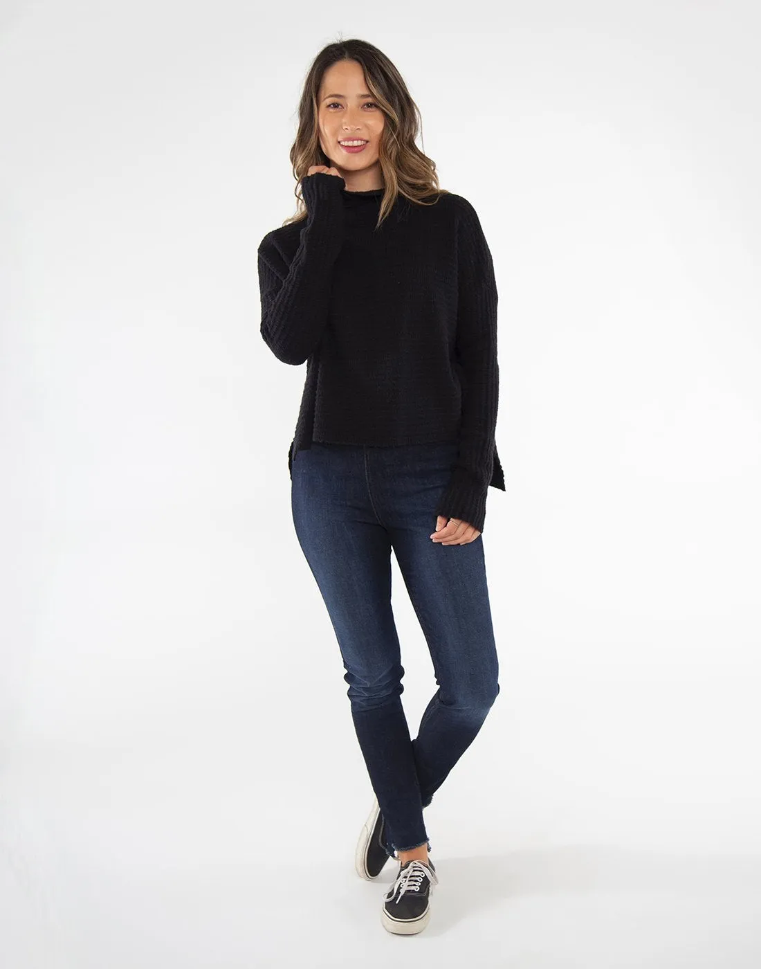 Livia Sweater : Black sold by Carve Designs product image thumbnail 2