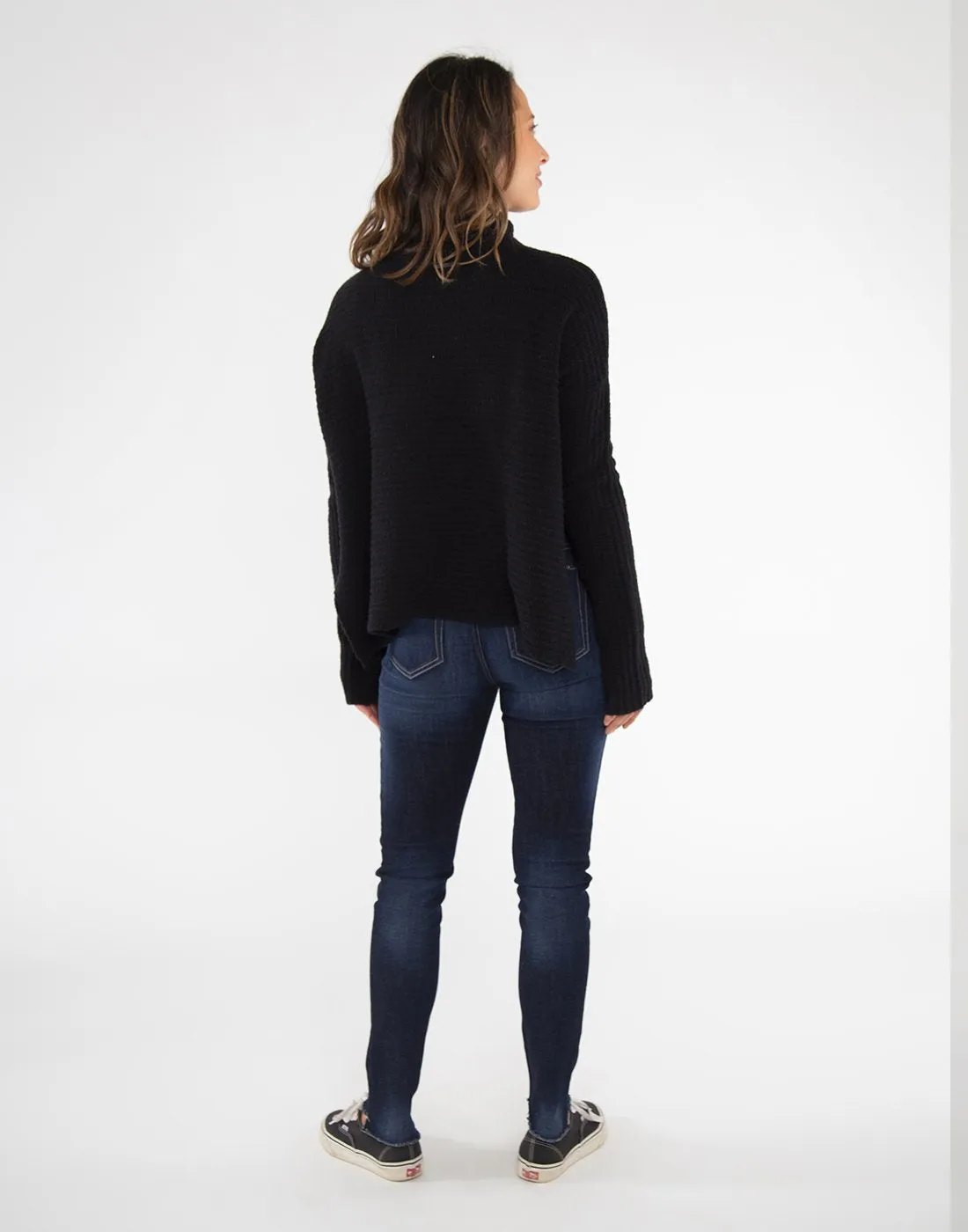 Livia Sweater : Black sold by Carve Designs product image thumbnail 3