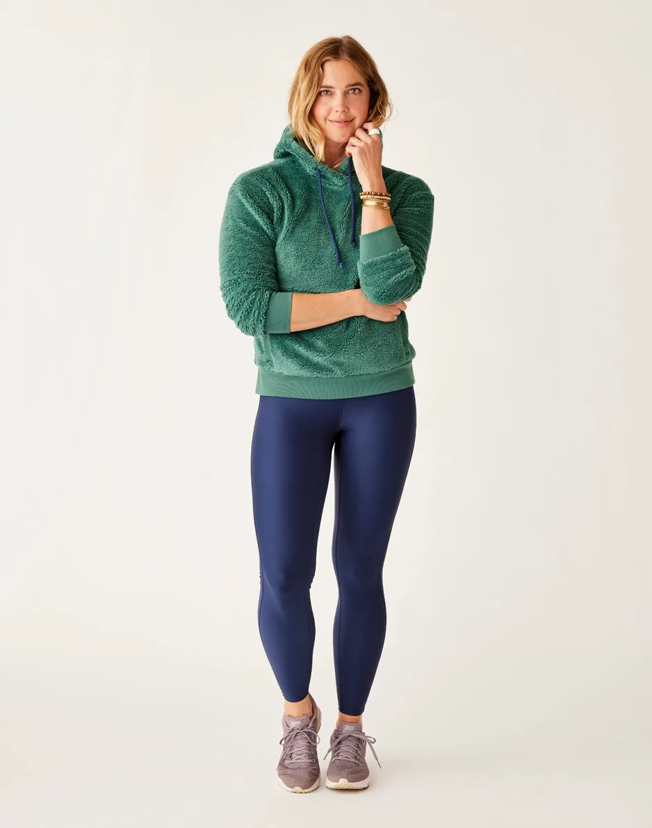 Brie Sherpa Hoodie: Forest sold by Carve Designs product image thumbnail 4