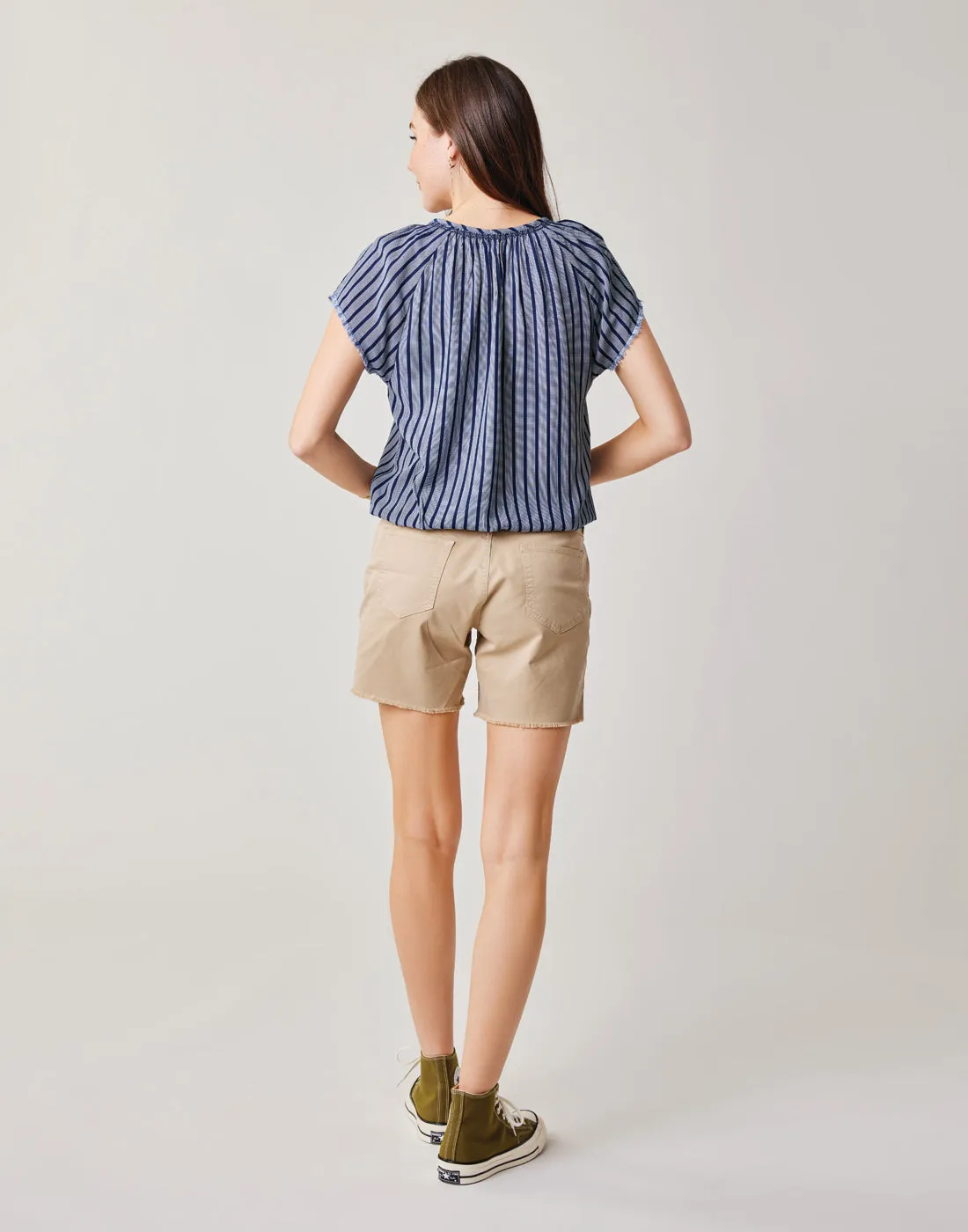 Oahu 6" Twill Short: Light Khaki sold by Carve Designs product image thumbnail 5