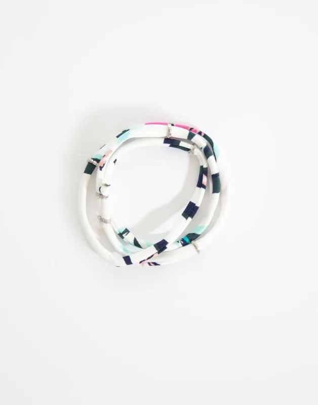 Water Bracelet: Botanical-Navy Stripe - FINAL SALE sold by Carve Designs
