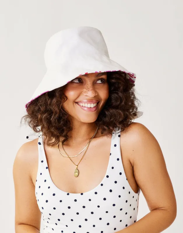 Reversible Bucket Hat: Cloud/Orchard - FINAL SALE sold by Carve Designs