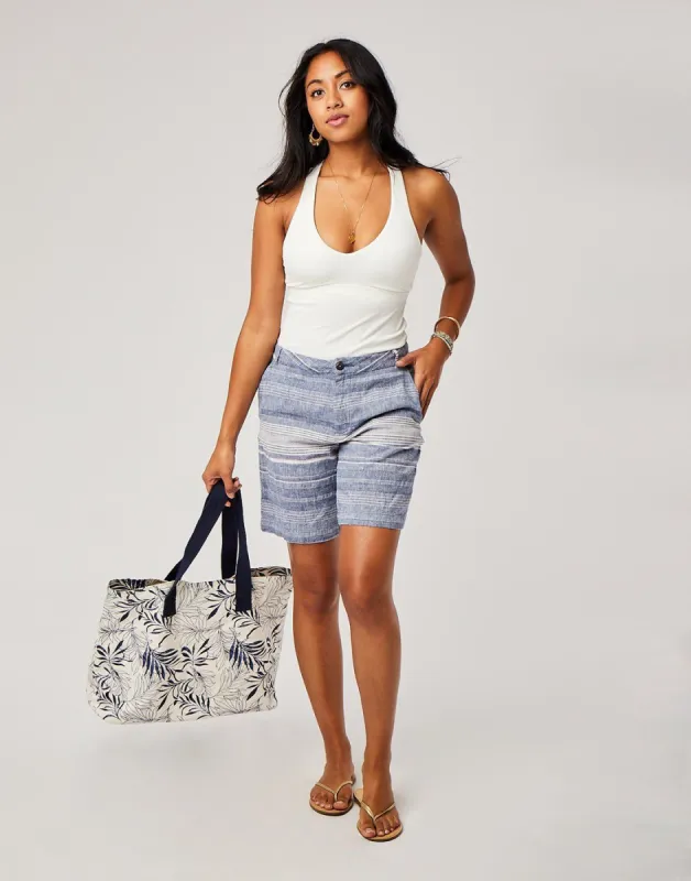 Kennedy Short : Coastal Stripe - FINAL SALE sold by Carve Designs