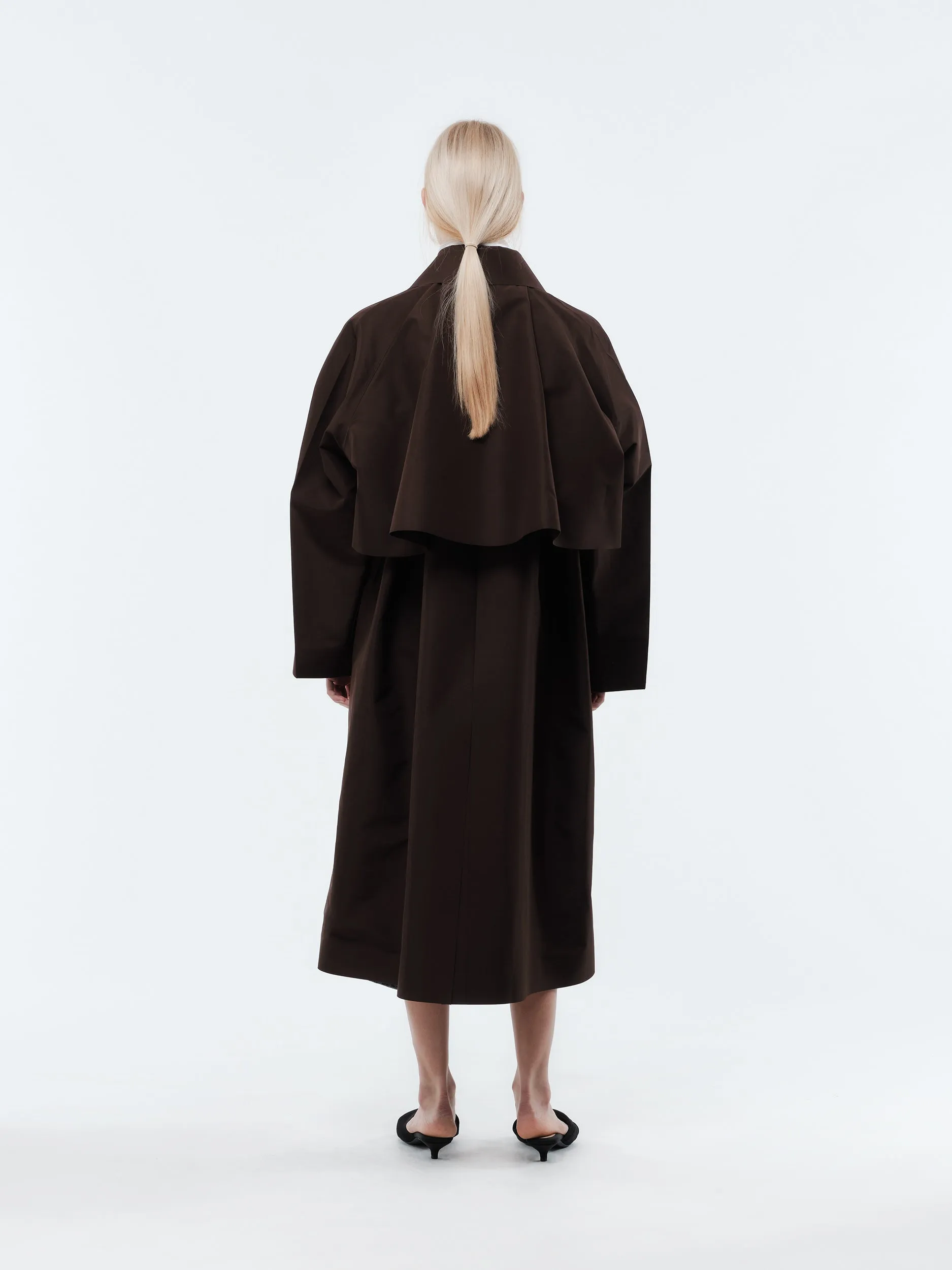 Imperméable en taffetas contrecollé sold by Carven product image thumbnail 3