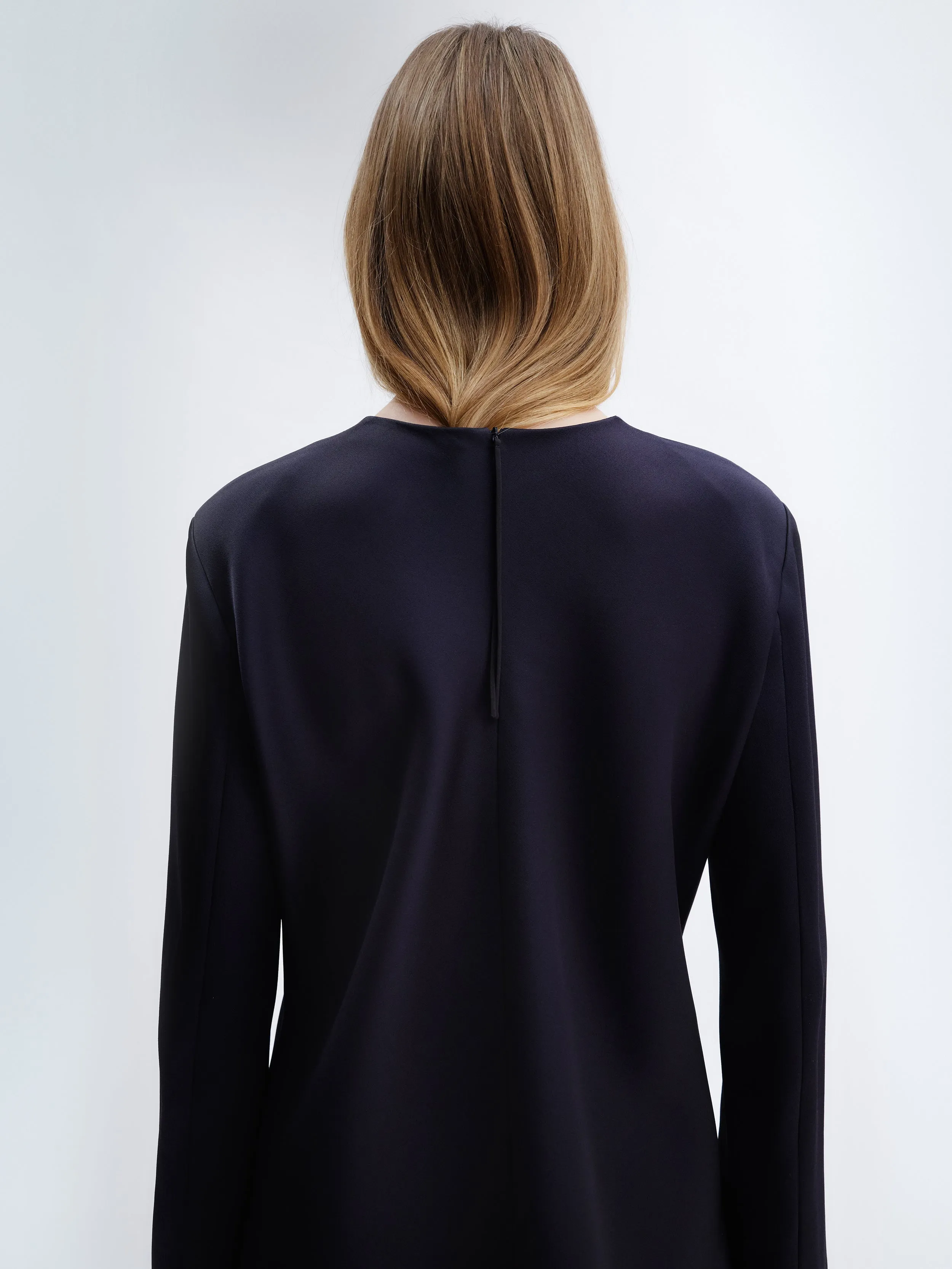 Top manches longues en satin double sold by Carven product image thumbnail 2