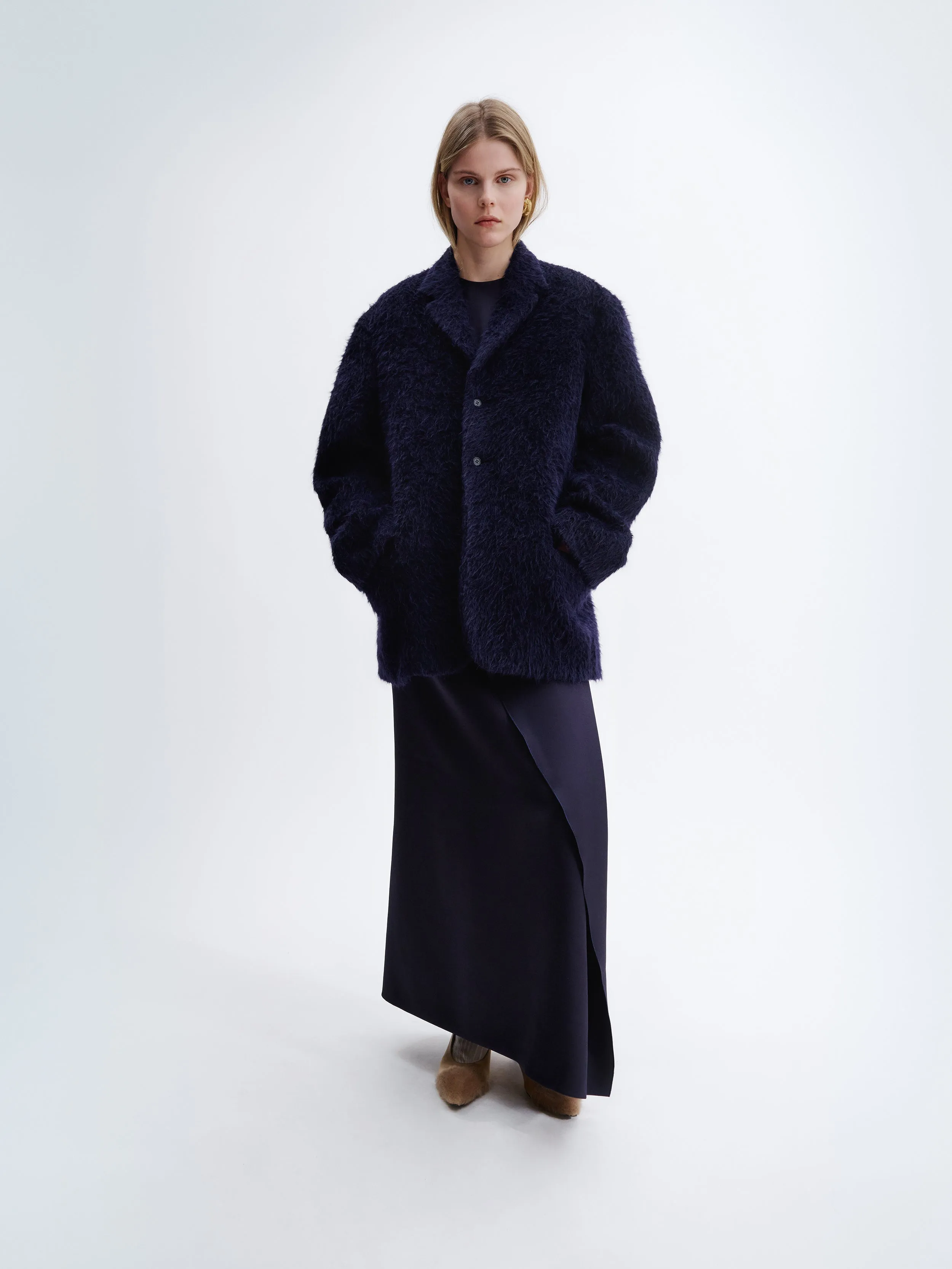 Veste courte en alpaga et laine sold by Carven