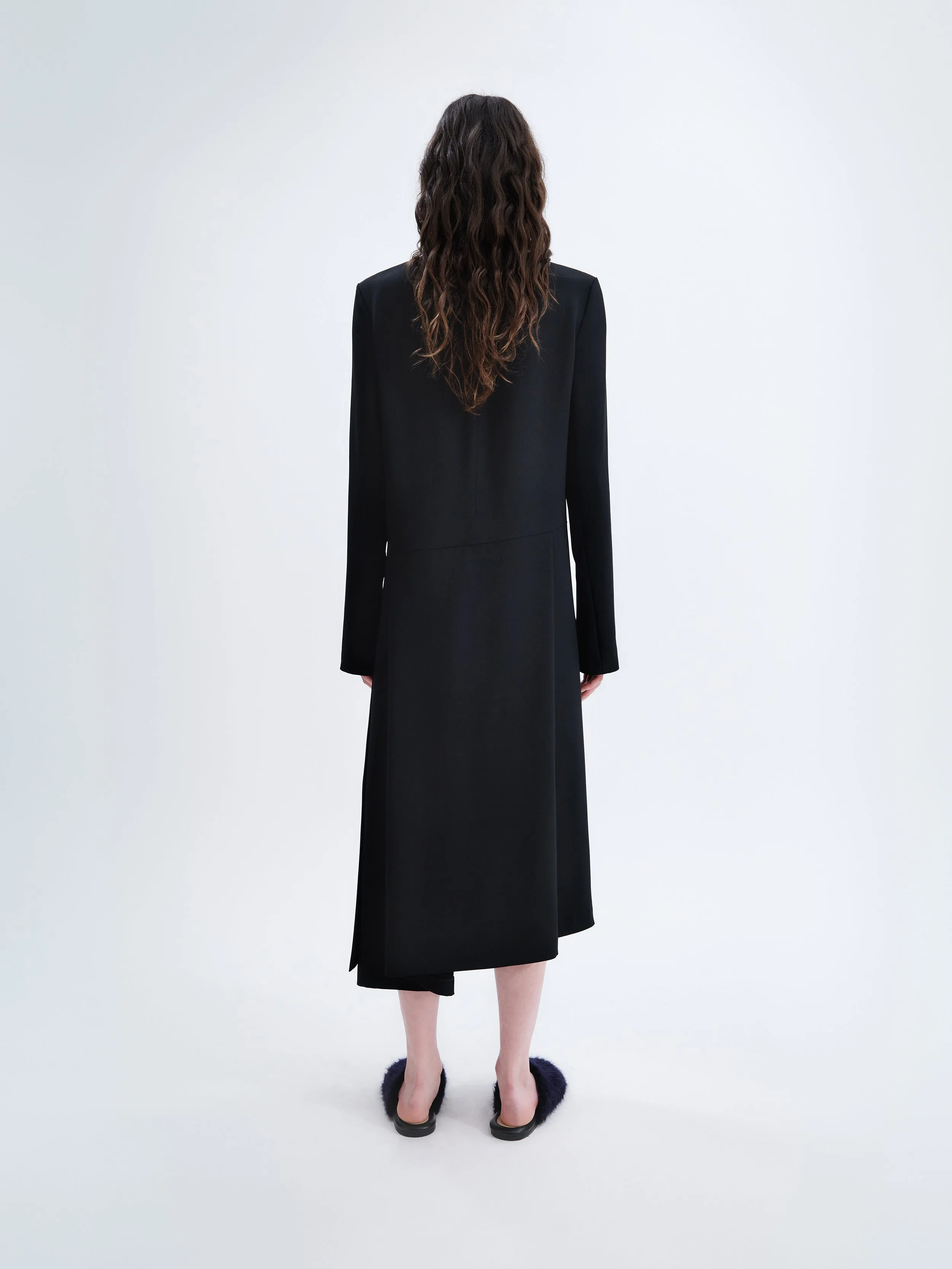 Robe asymétrique en cady sold by Carven product image thumbnail 3