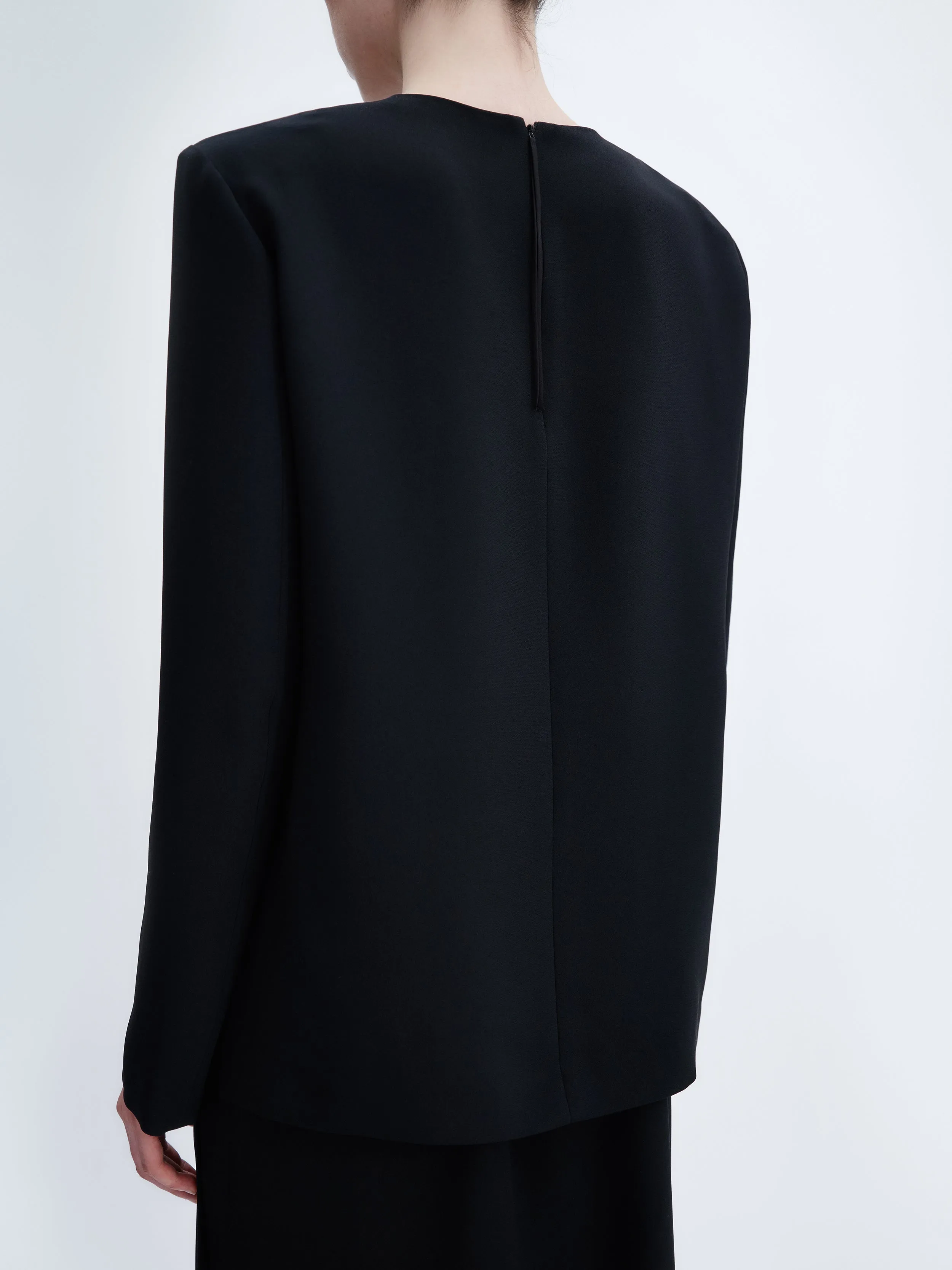 Top manches longues en cady sold by Carven product image thumbnail 3