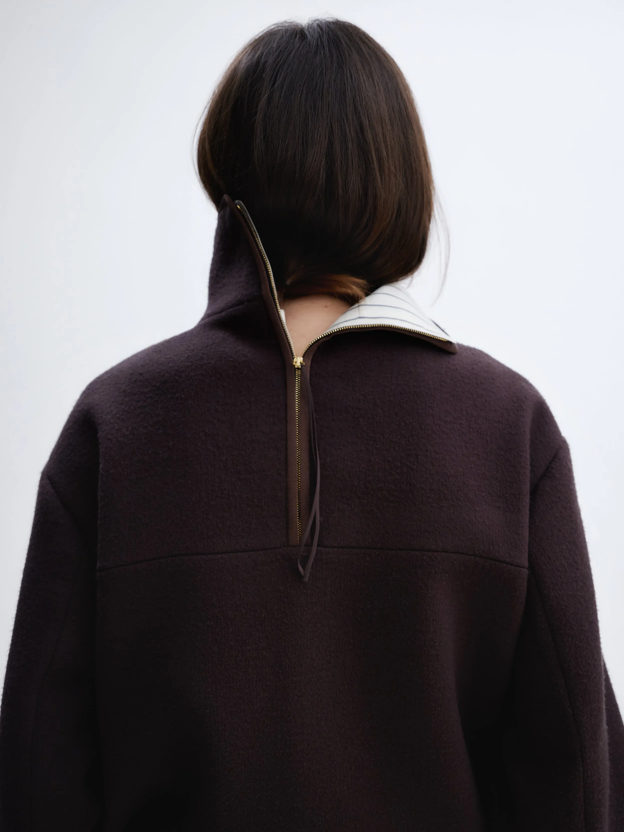 Blouson zippé en laine sold by Carven product image thumbnail 2