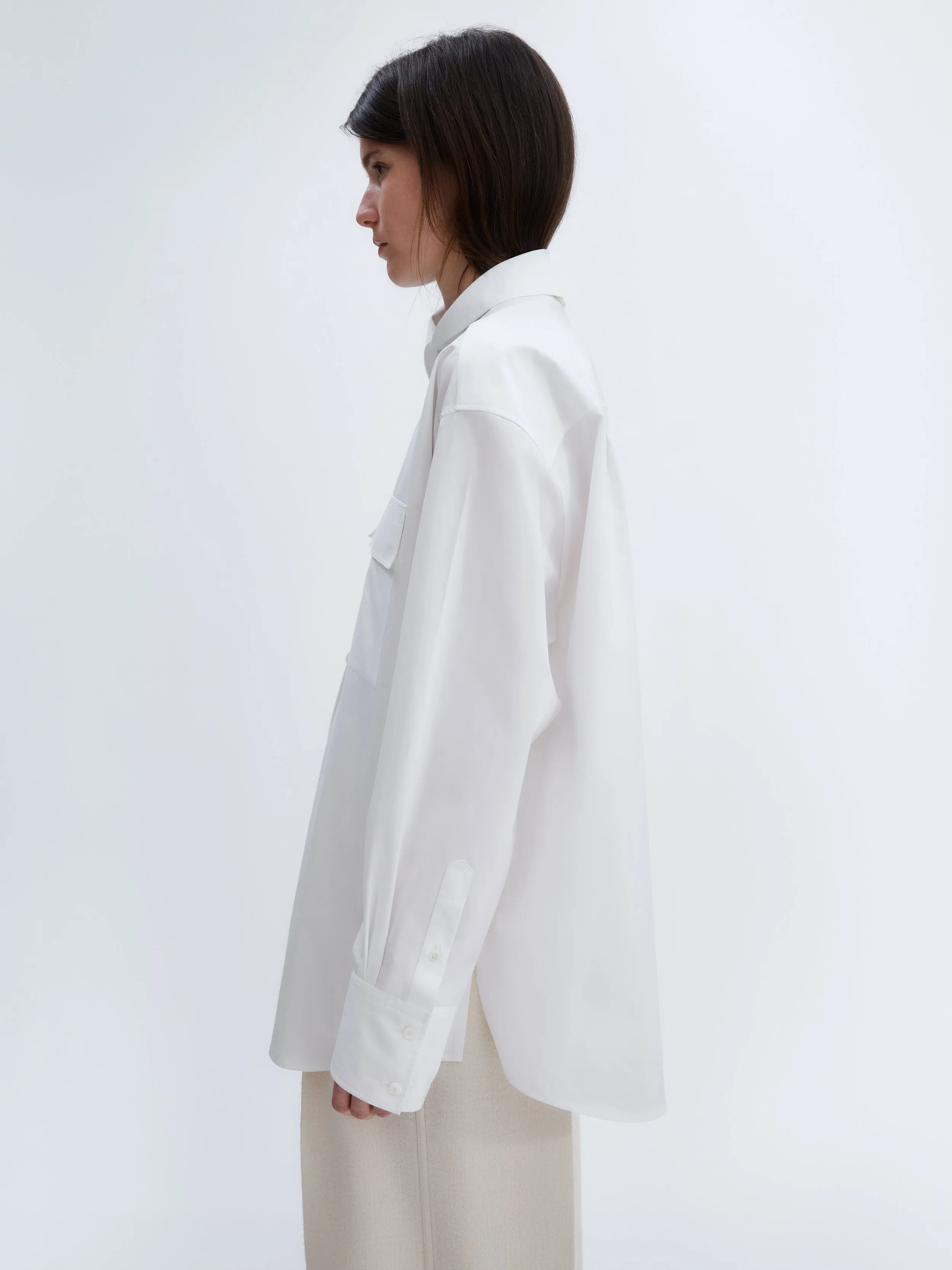 Chemise poches plaquées en popeline de coton sold by Carven product image thumbnail 2