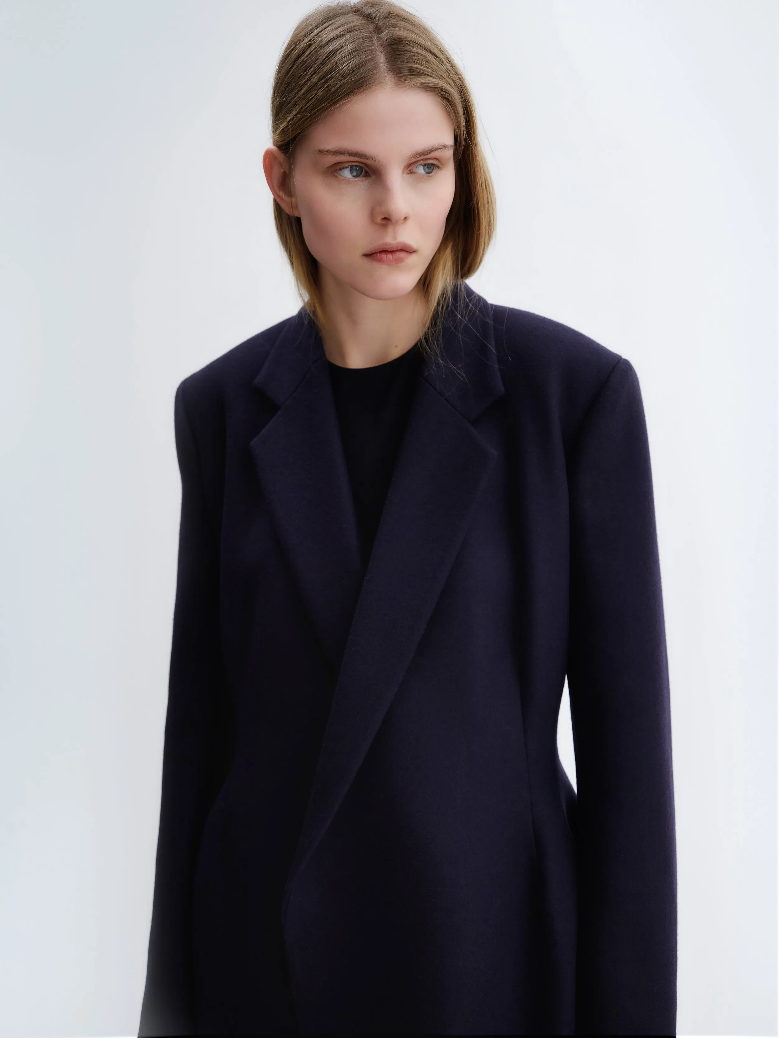 Manteau Espéranto en laine double compacte sold by Carven product image thumbnail 4