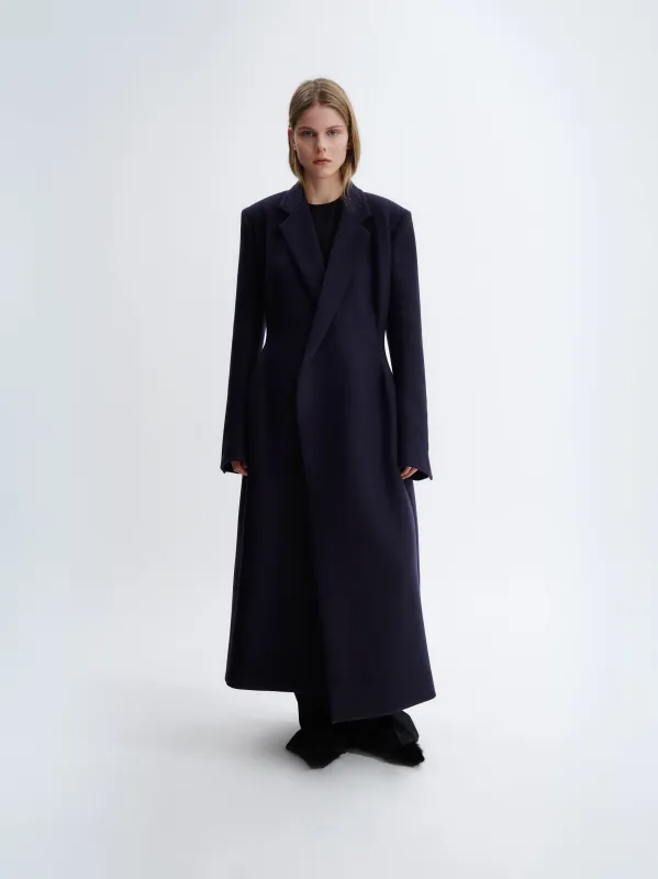 Manteau Espéranto en laine double compacte made by Carven