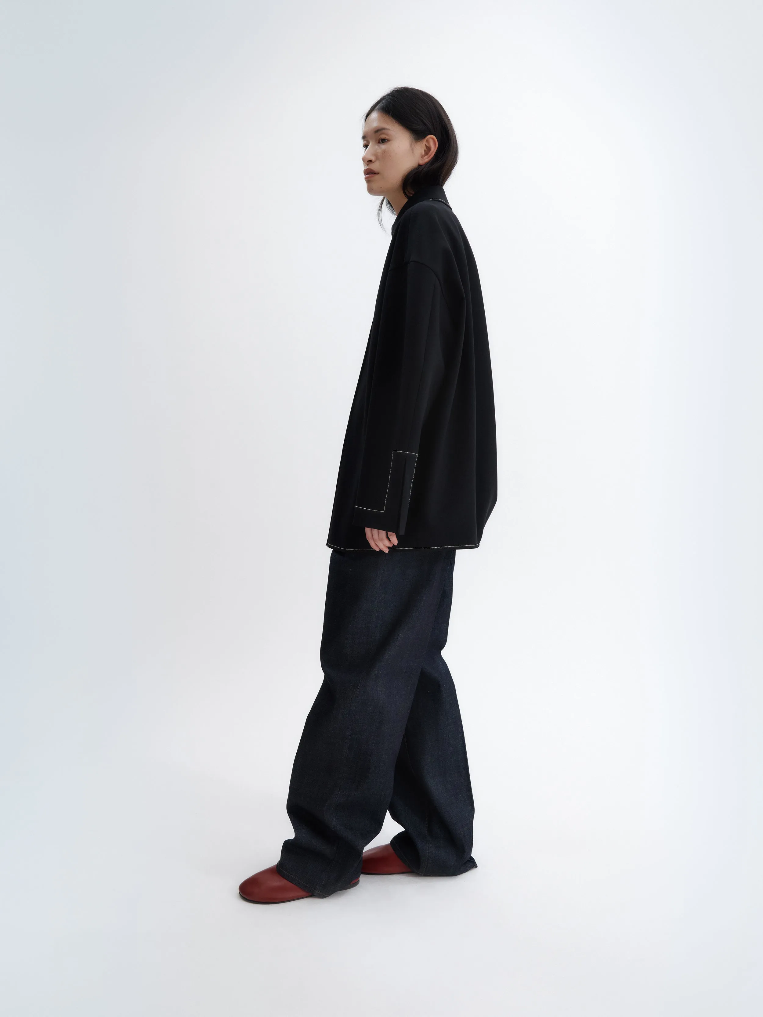 Surchemise en laine double face sold by Carven product image thumbnail 2