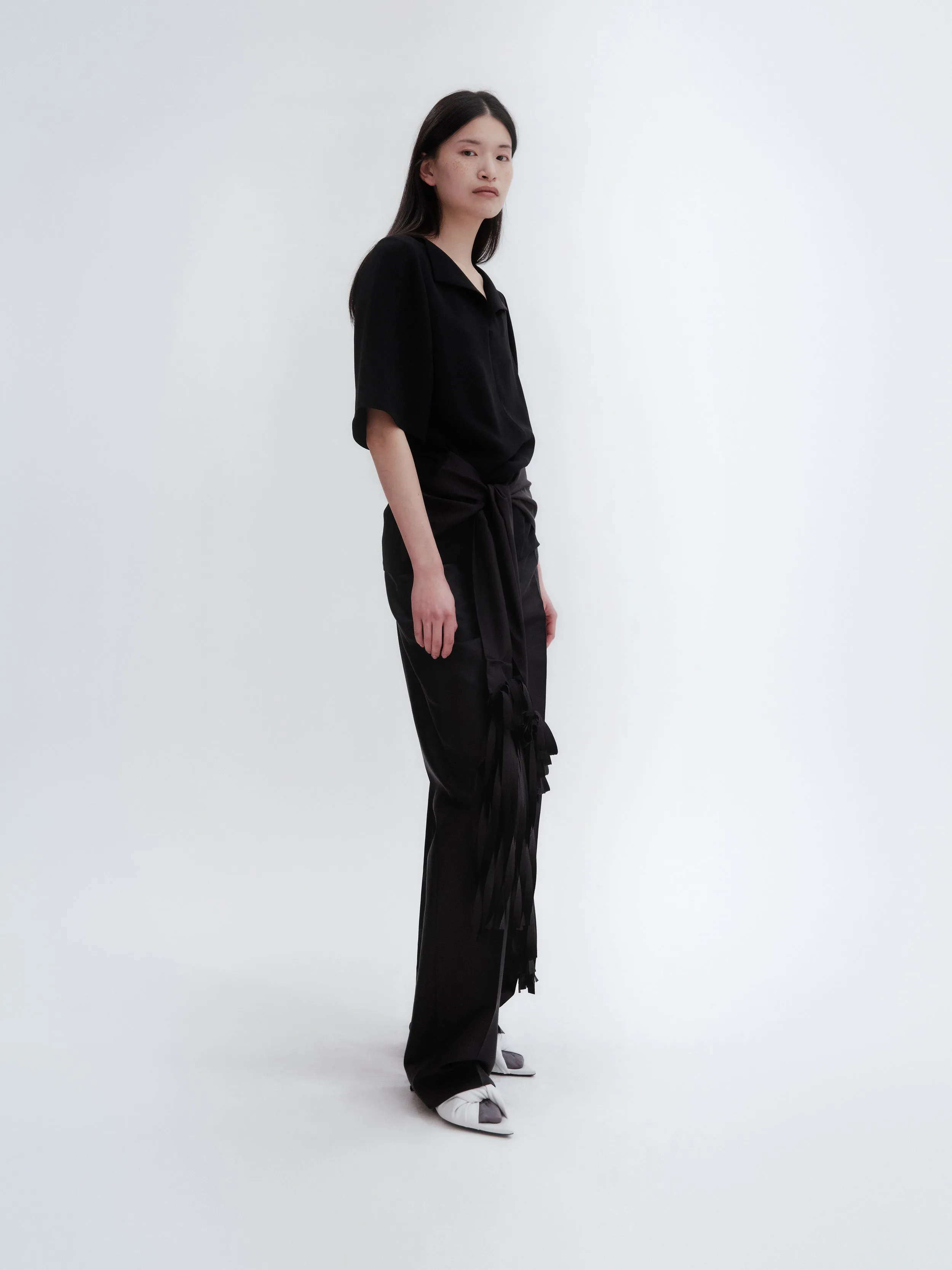 Top ceinture rubans en cady sold by Carven product image thumbnail 3