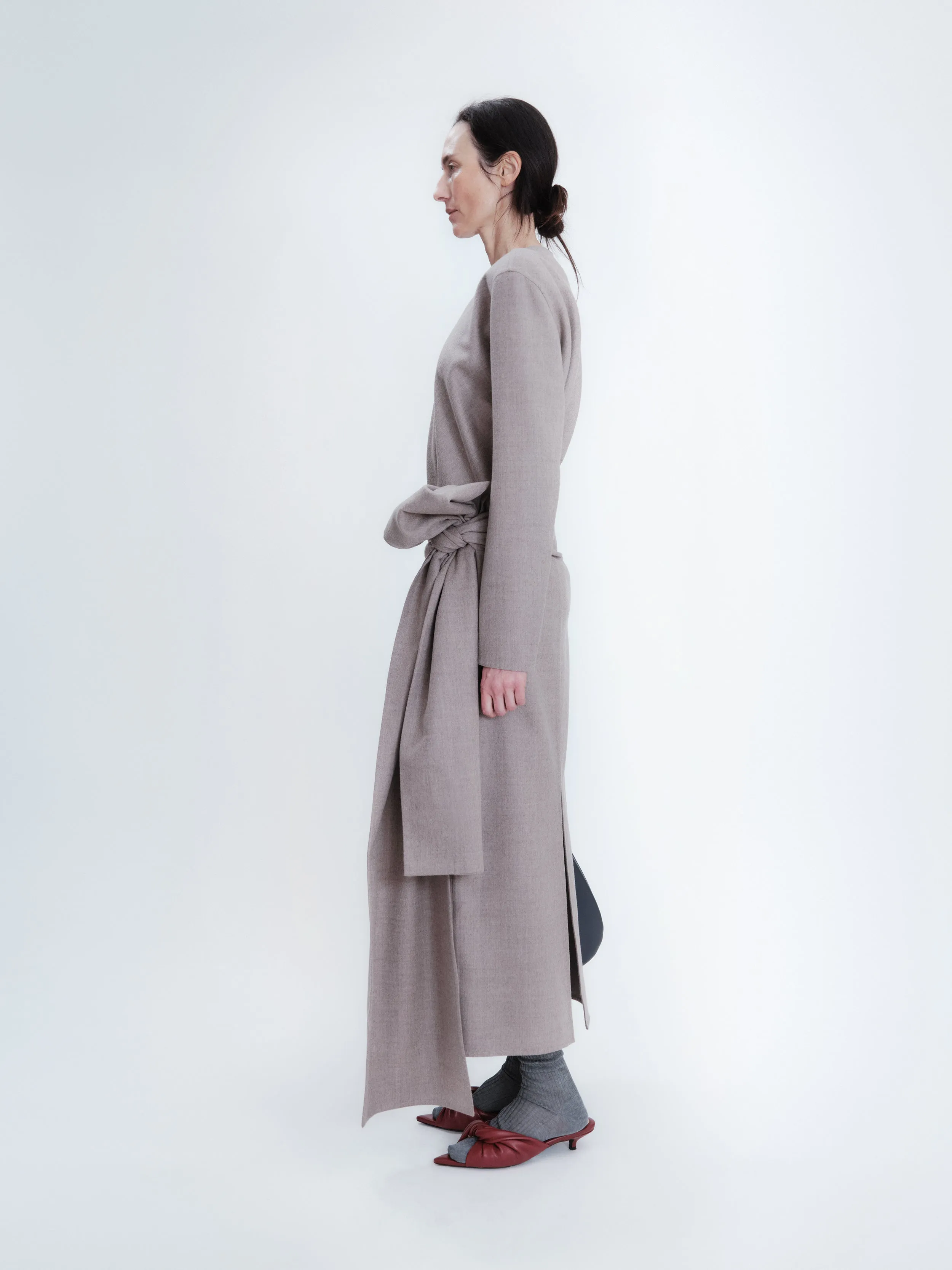 Top manches longues en laine légère double face sold by Carven product image thumbnail 4