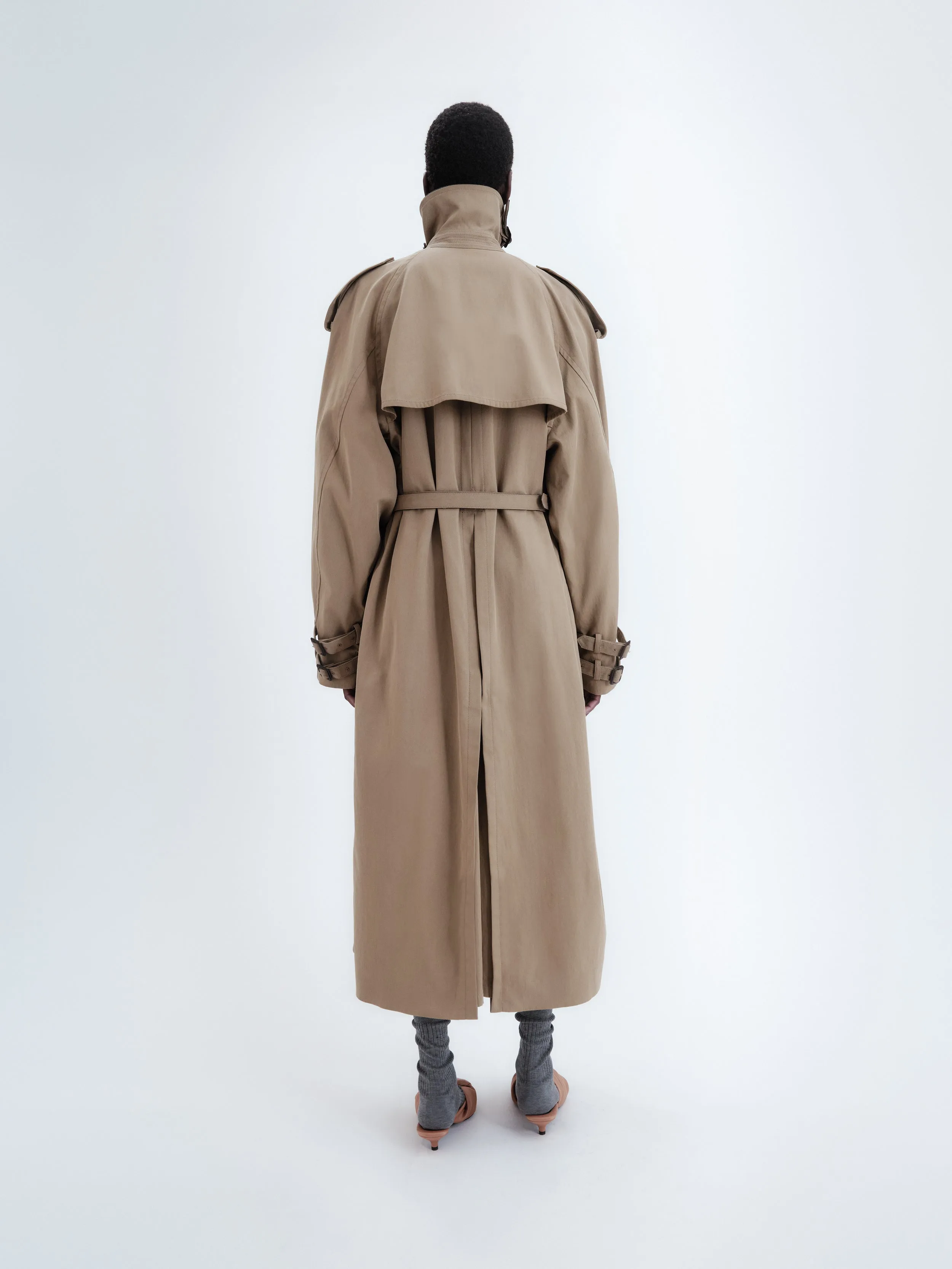 Trench en twill technique sold by Carven product image thumbnail 2