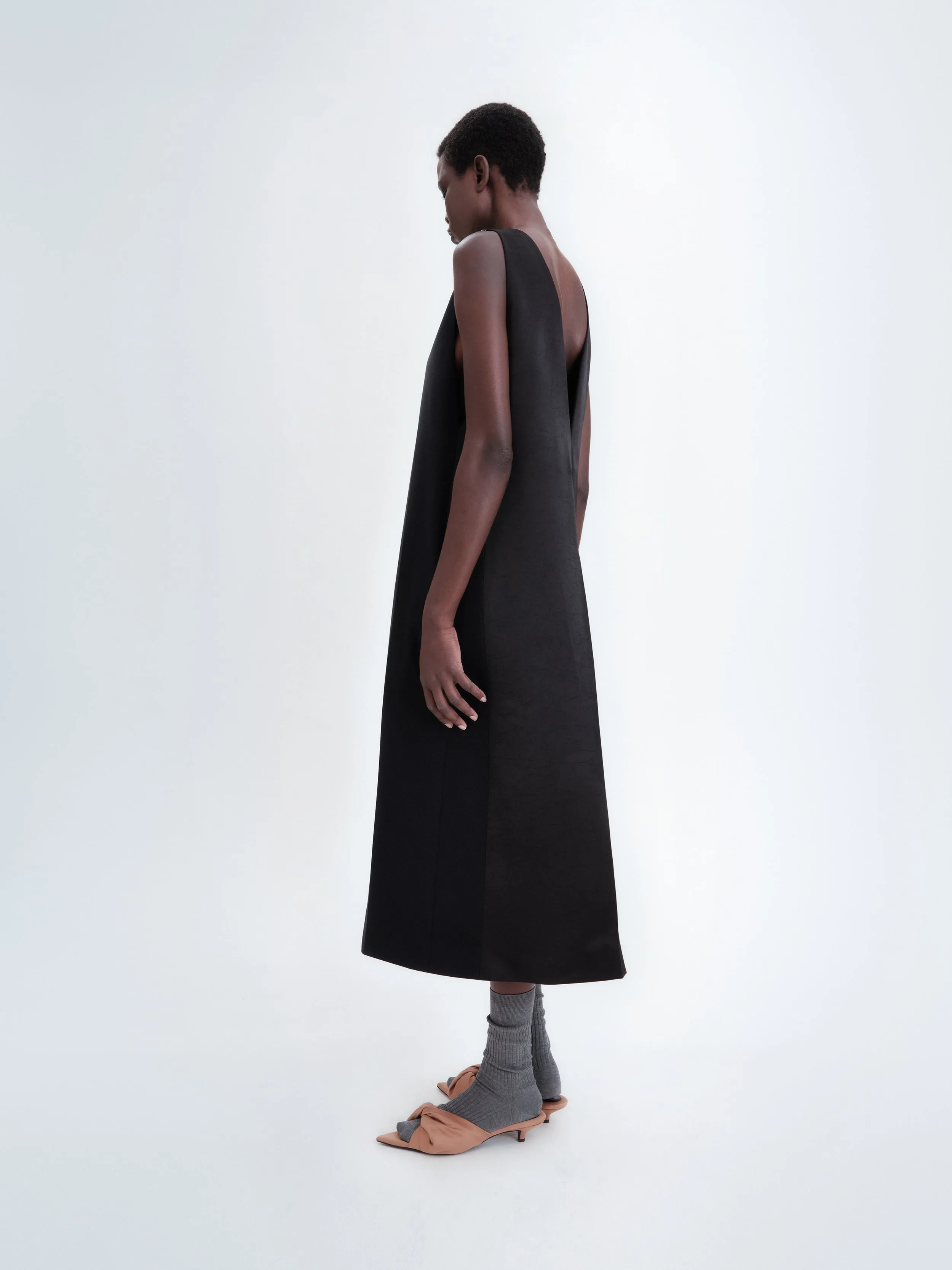 Robe chasuble lingerie en flanelle sold by Carven product image thumbnail 2