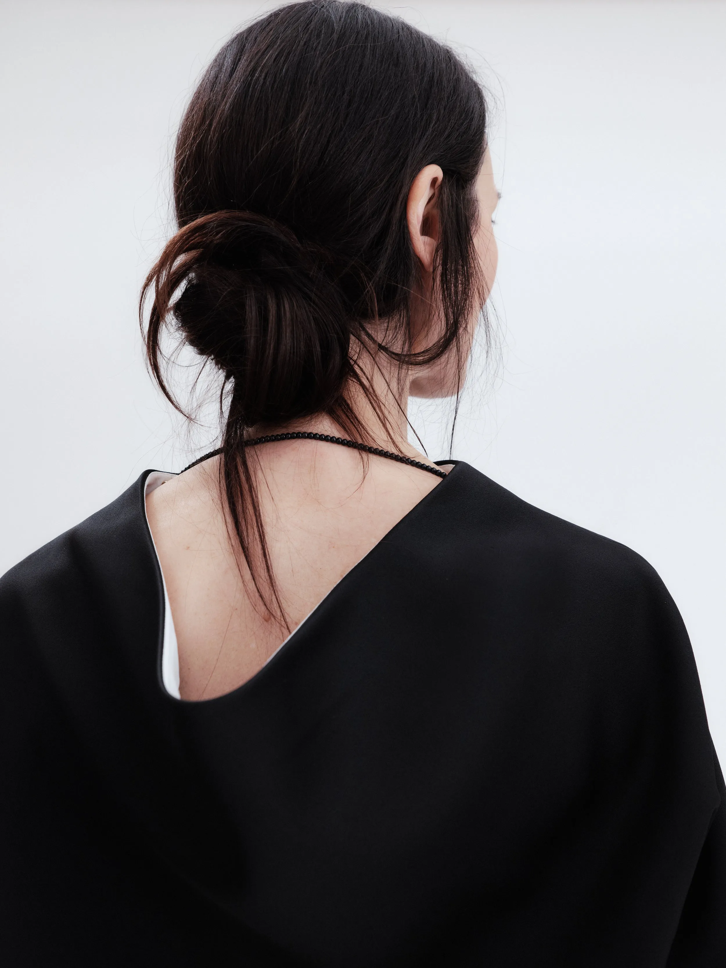 Top dos drapé en satin double sold by Carven product image thumbnail 2