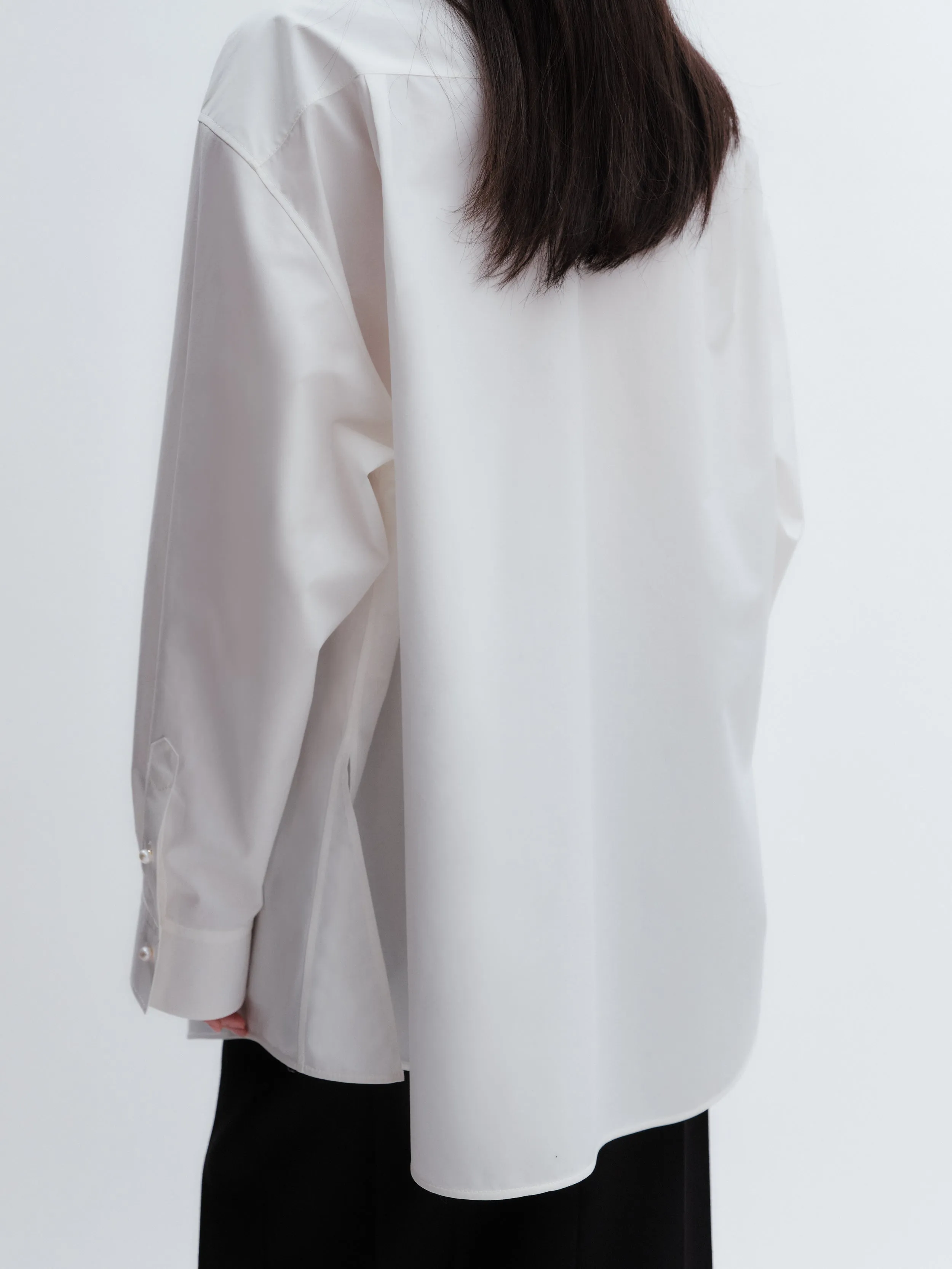 Chemise smoking en popeline de coton sold by Carven product image thumbnail 2