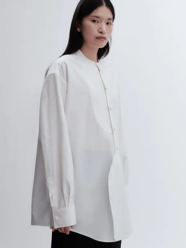 Chemise smoking en popeline de coton made by Carven